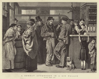 Una tarde de domingo en un palacio de ginebra de Charles Green
